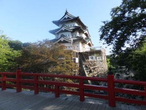弘前城「ひきや」の様子