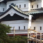 弘前城の曳家