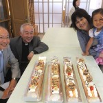 石川牧師の古希おめでとうケーキ