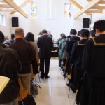 弘前西教会の追悼記念礼拝です。