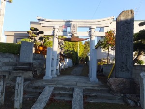 先週は写真の取り違えで失礼しました。これが広峯神社です。