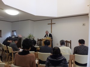 浪岡教会の献堂記念礼拝